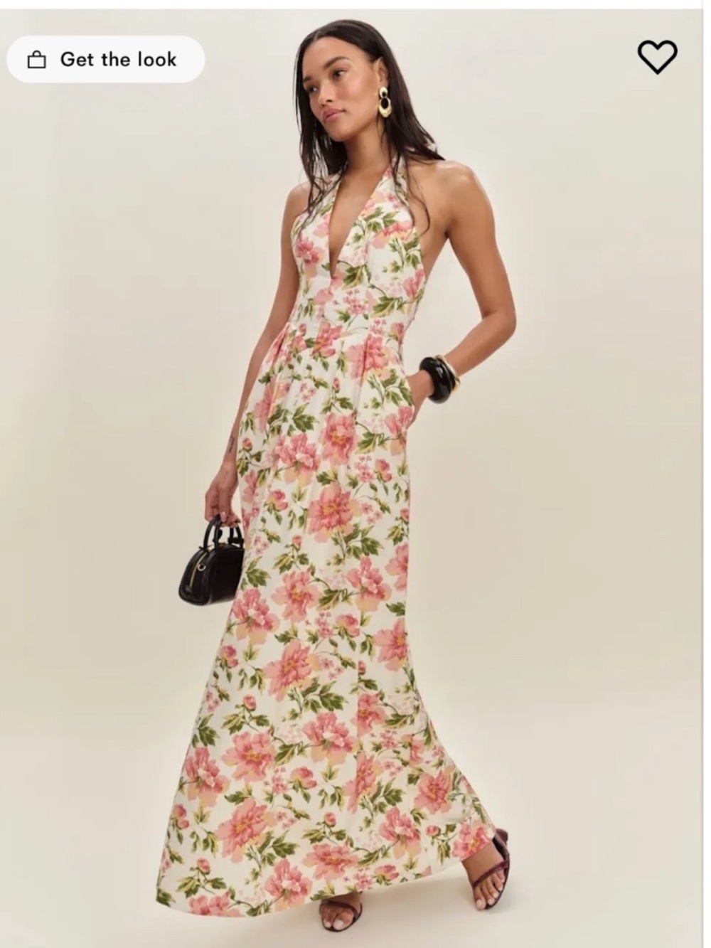 Reformation Diara Dress Ivory - Size 2P